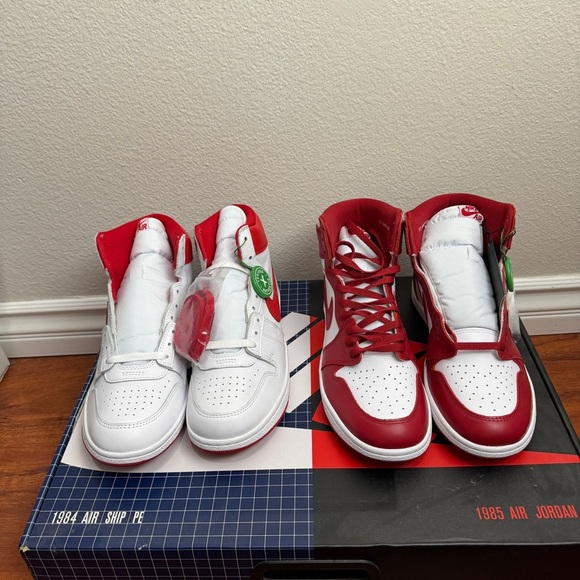 Jordan New Beginnings Pack Retro High 1 & Nike Air Ship СТ6252 900 Size 11 - Picture 5 of 12